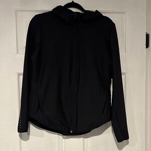 NWOT Old Navy Women's Black Running Zip-Up Hoodie